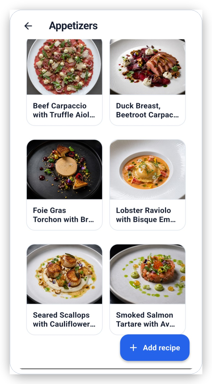 ChefPanel Recipes